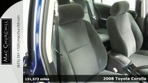 2008 Toyota Corolla Fort Worth TX Dallas, TX #D75129T