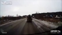 LiveLeak - Wheel comes off truck & hits car head on-copypasteads.com