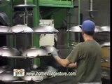 Staub Cast iron Cookware & ceramic. Manufacturing process