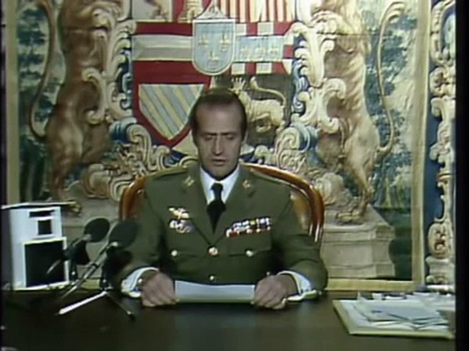 DISCURSO DEL REY LA NOCHE DEL 23 F. 1981. Intento de golpe de estado de Tejero