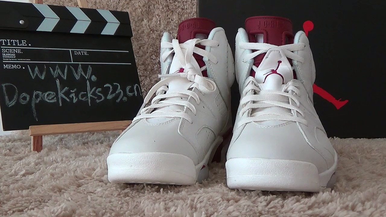 Authentic Air Jordan 6 Retro Maroon Reviews Dopekicks23.cn Best Seller Wholesale