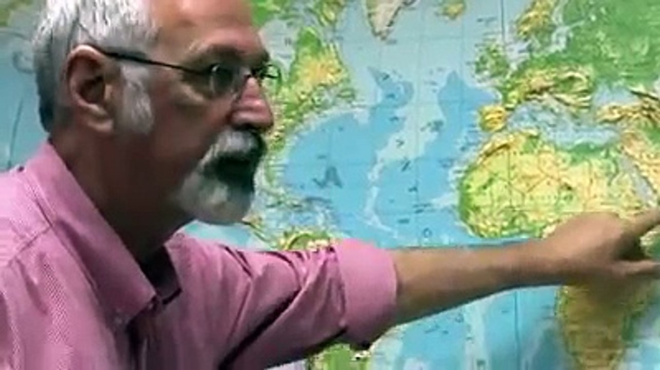 Humans did not evolve from something chimpanzee-like, chimps evolved form something human-like.mp4