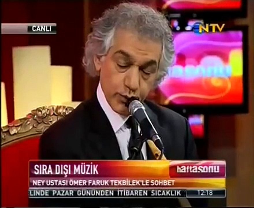 ömer faruk tekbilek i love you ntv canlı yayın  30 nisan 2011
