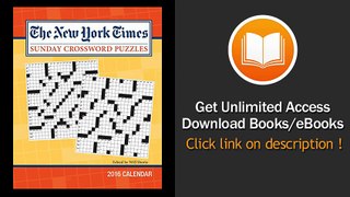 The New York Times Sunday Crossword Puzzles 2016 Weekly Planner Calendar Edited By Will Shortz EBOOK (PDF) REVIEW
