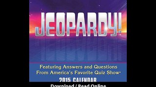 Jeopardy 2015 Day-To-Day Calendar EBOOK (PDF) REVIEW