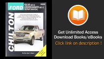 Chilton Total Car Care Ford F-150 F-150 Heritage F-250 Expedition And Lincoln Navigator Repair Manual EBOOK (PDF) REVIEW