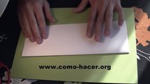 Experimentos caseros y trucos fáciles con una hoja de papel