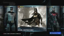 Batman Arkham Knight New Batman Beyond & Dark Knight Skins