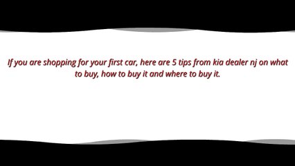 Tips for First Time Car Buyers