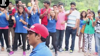 Flash MOB by -AASHRAY- Ngo in STUDENT CENTRE PUNJAB UNIVERSITY