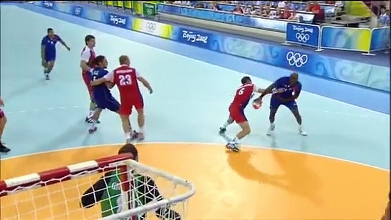 L'équipe de France de handball aux JO de Pékin 2008