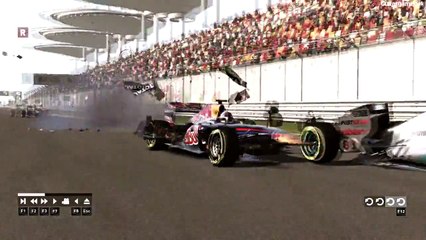 F1 codemasters Crashes Compilation