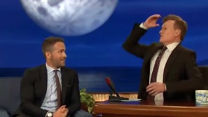 Ryan Reynolds As DEADPOOL On Conan - 8/4/2015