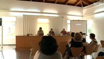 Conferencia del escultor Antoni Llena en Santa Coloma de Gramenet