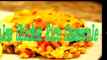 Chicken Recipes - How to Make Salsa Chicken Rice Casserole | How to Make Chicken Rice | Veg Biryani