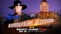 A look at the intense rivalry between The Undertaker and Brock Lesnar- Raw, Aug. 10, 2015