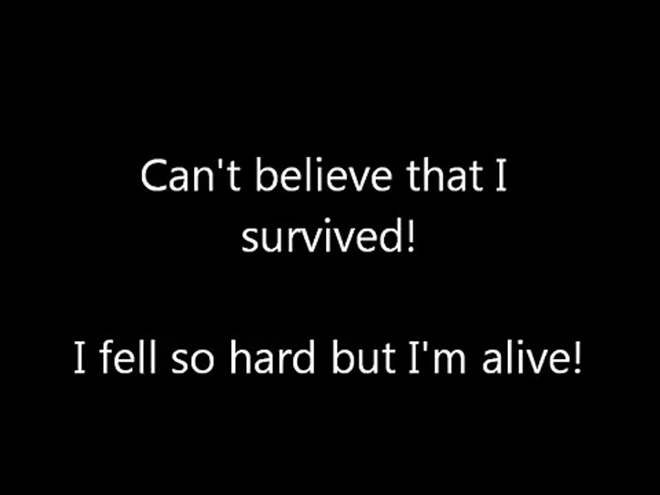 Falling In Reverse - Goodbye Graceful (w/ lyrics on screen)