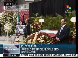 El pueblo de Puerto Rico despide con honores a Raphy Leavitt
