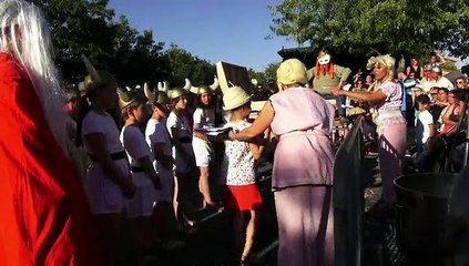 Fin de la cérémonie de remplissage de la capsule temporelle