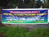 Mazhapolima - Rainwater harvesting to recharge open wells, Thrissur , Kerala