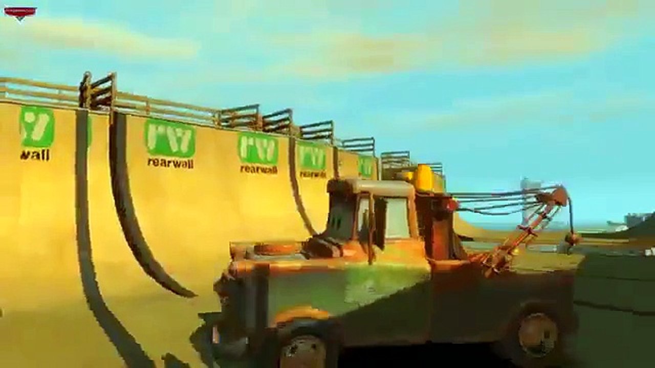 Disney car Tow Mater Airport xxxl stunting park pixar  by onegamesplus