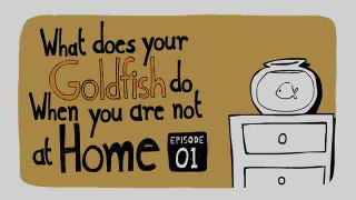 GOLDFISH DOING THINGS - PLAYING GOLF