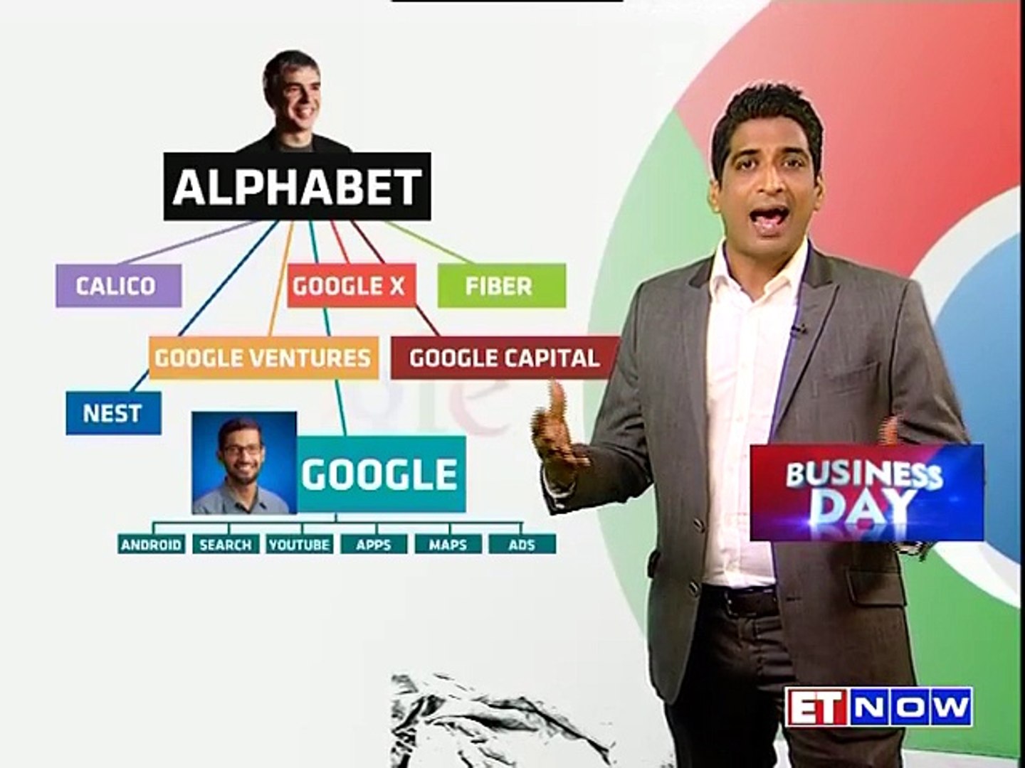 ⁣Sundar Pichai Appointed As Google CEO | Larry Page To Head New Holding Company ‘Alphabet’