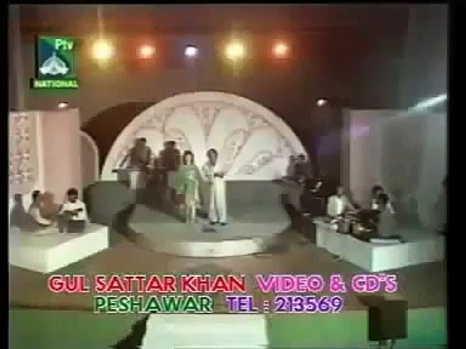 MAHJABEEN QAZALBASH KHYAL MUHAMMAD OLD PASHTO SONG PTV NATIONAL