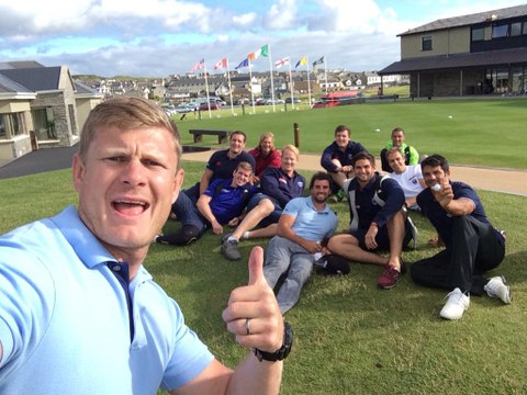 Séance de golf sur le parcours de Lahinch