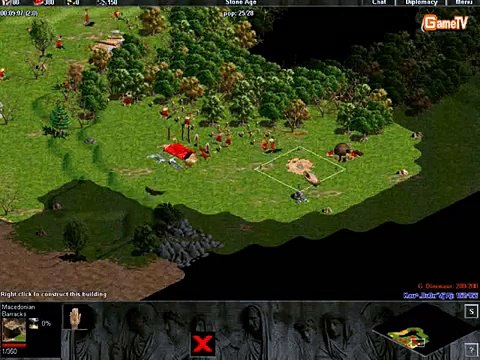 [GameTV.vn] AOE Giao Luu Random | Dinosaur vs Kaubuon Tran 1 (040612)