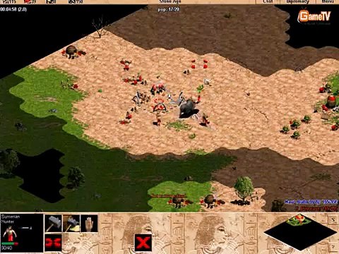 [GameTV.vn] AOE Giao Luu Random | Dinosaur vs Kaubuon Tran 3 (040612)