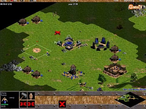 [GameTV.vn] AOE Giai solo Shang CSDN vs Lindas(Tran 3) 03062012