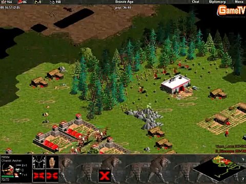 [GameTV.vn] AOE Giao Luu Random | Dinosaur vs Vanlove Tran 1 (010612)