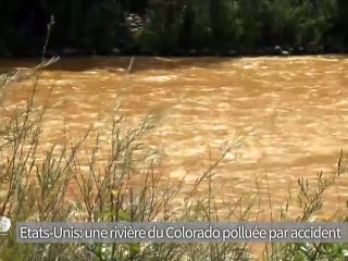 Des rivières polluées virent à l'orange dans l'ouest américain