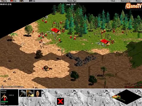 [GameTV.vn] AOE Giao Luu Random | Dinosaur vs Vanlove Tran 3 (010612)