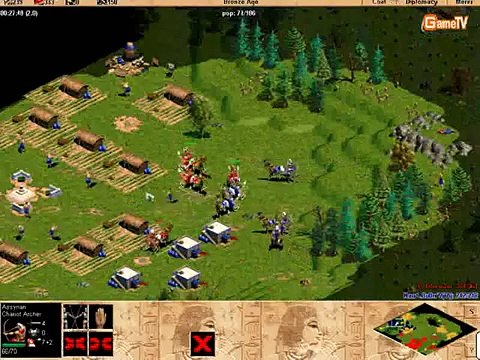 [GameTV.vn] AOE Giao Luu Assyrian | Dinosaur vs Kaubuon Tran 1 (040612)