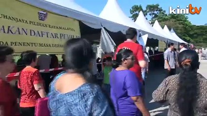 Pengundian Bukit Gelugor bermula perlahan tapi lancar