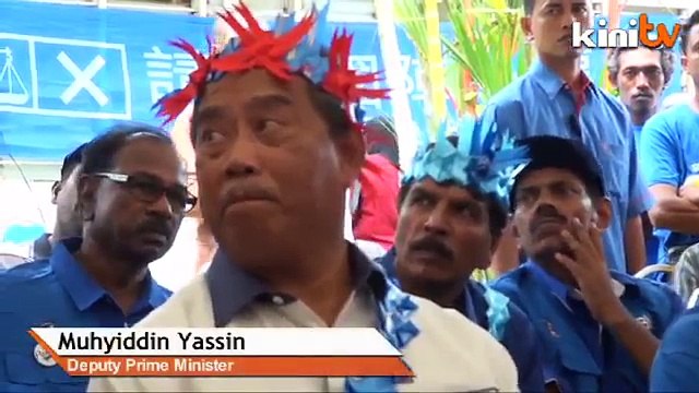 Muhyiddin: Fiery protest 'to defend Umno's honour'