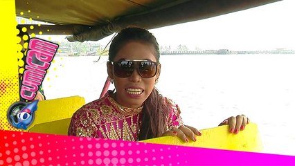 Evi Masamba Liburan ke Pantai - Cumicam 12 Agustus 2015