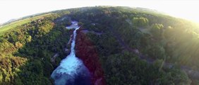Huka Falls from above, Taupo - DJI Phantom 2