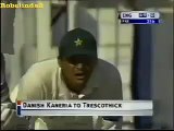 Cricket  999th stumping in test cricket, also the 1st wicket for Danish Kaneria!!!!!