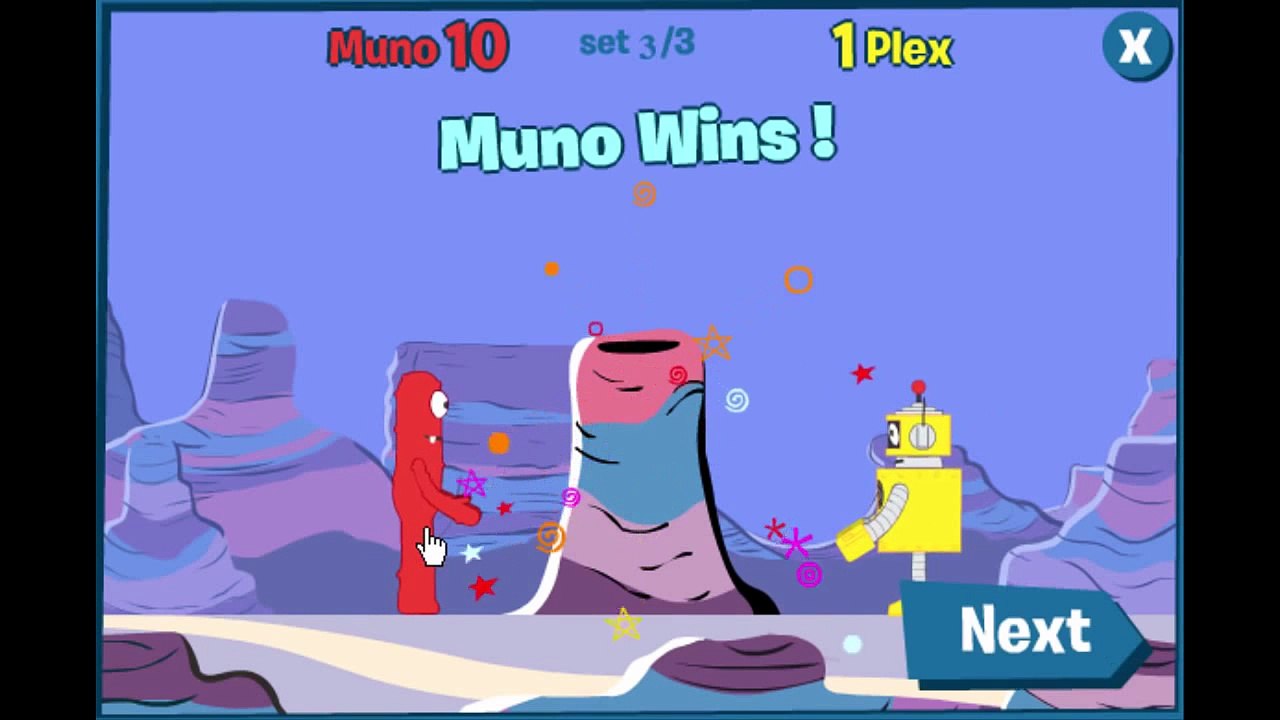 Yo Gabba Gabba Muno's Volcano Volleyball Animation Nick Jr Nickjr Cartoon Game Play
