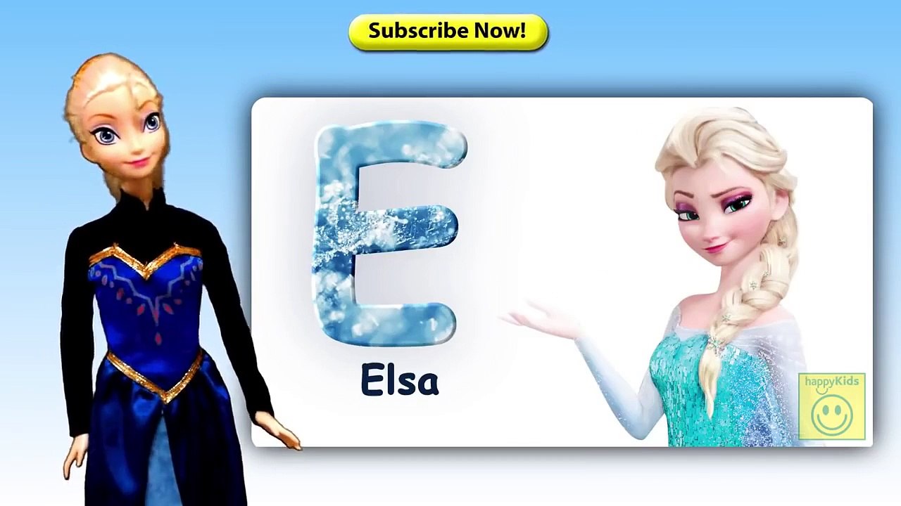 Frozen ABC Song, Alphabet Song,ABC Nursery Rhymes,ABC Songs for Children   Baby Songs 001