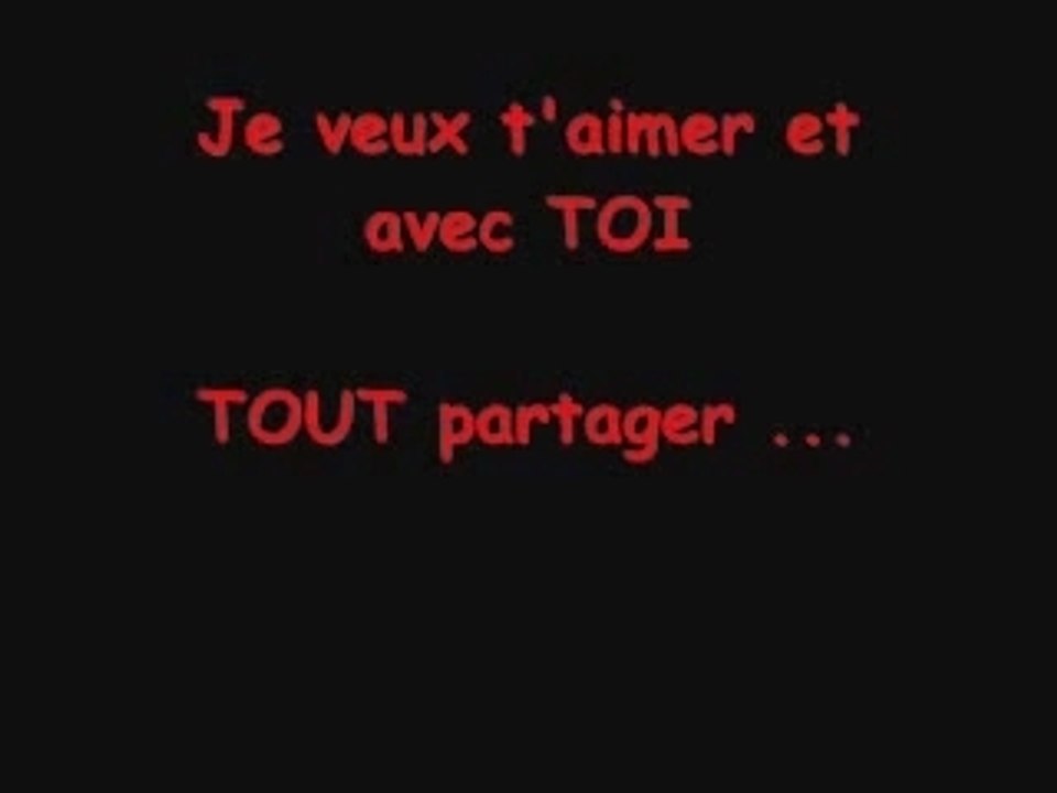 besoin de toi