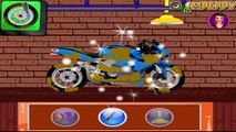 messy bike, Car bike wash steps, cartoon about a motorcycle, cartoons for kids