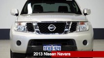 2013 Nissan Navara D40 MY12 ST (4x4) Silver 6 Speed Manual Dual Cab Pick-up