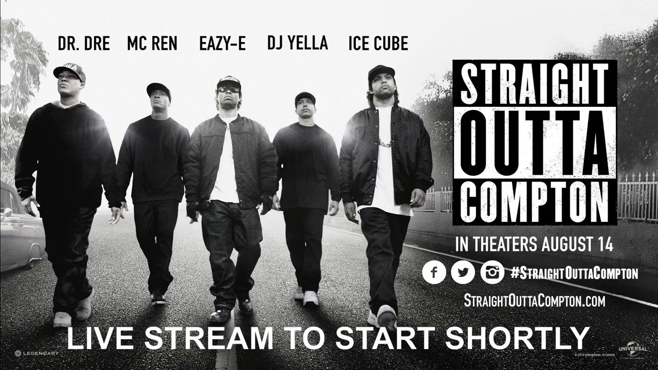 Universal Pictures Presents "Straight Outta Compton: a Live Conversation" starring DJ Yella, MC Ren, Dr Dre & Ice Cube