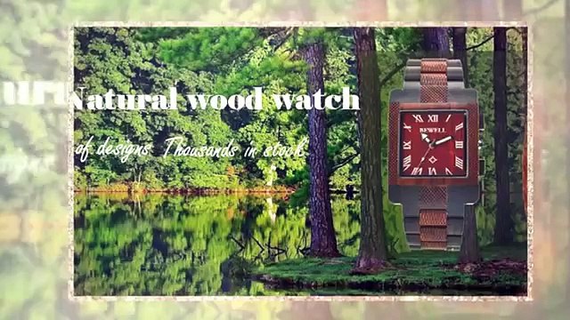 wooden watches, wood watches from bewellwatch.com