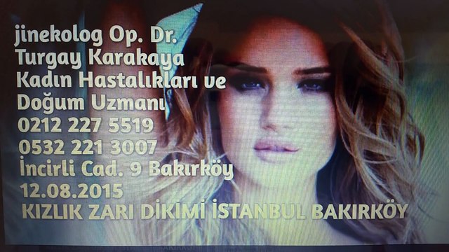 Kızlık Zarı Dikimi İstanbul Bakırköy Jin Op Dr Turgay Karakaya