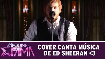Cover canta romântica de Ed Sheeran